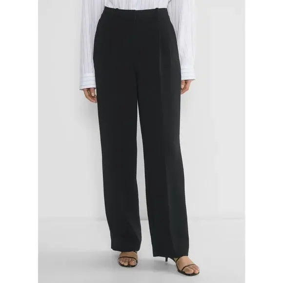 Aritzia Wilfred Effortless Pants Crepette Black - Picture 5 of 11